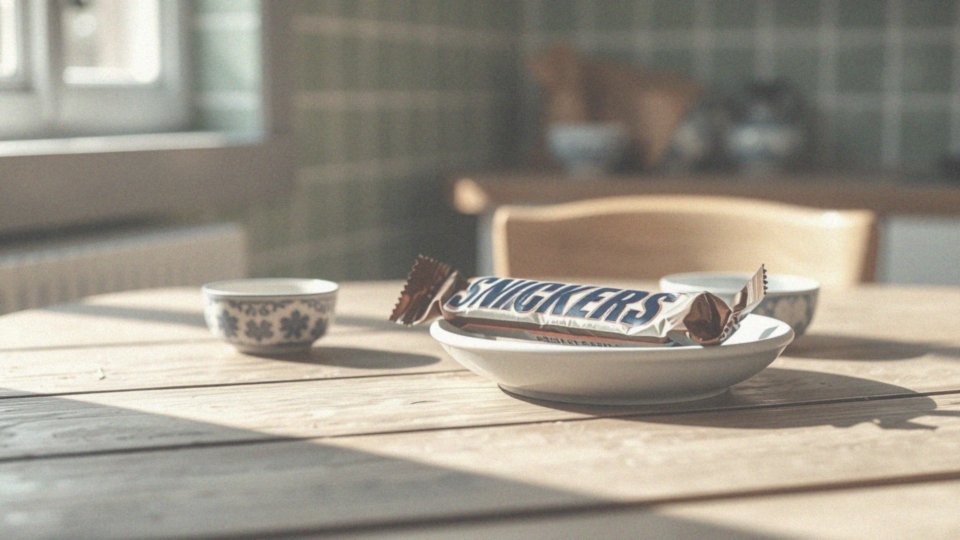 Co zawiera porcja 51g batona Snickers?