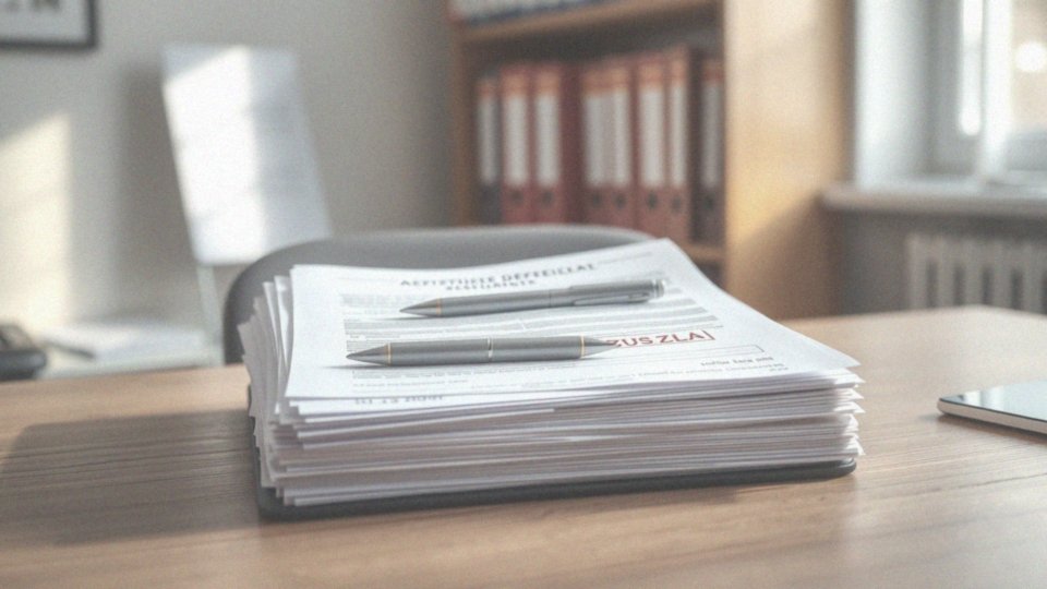 Jakie dokumenty są potrzebne do uzyskania zasiłku chorobowego?
