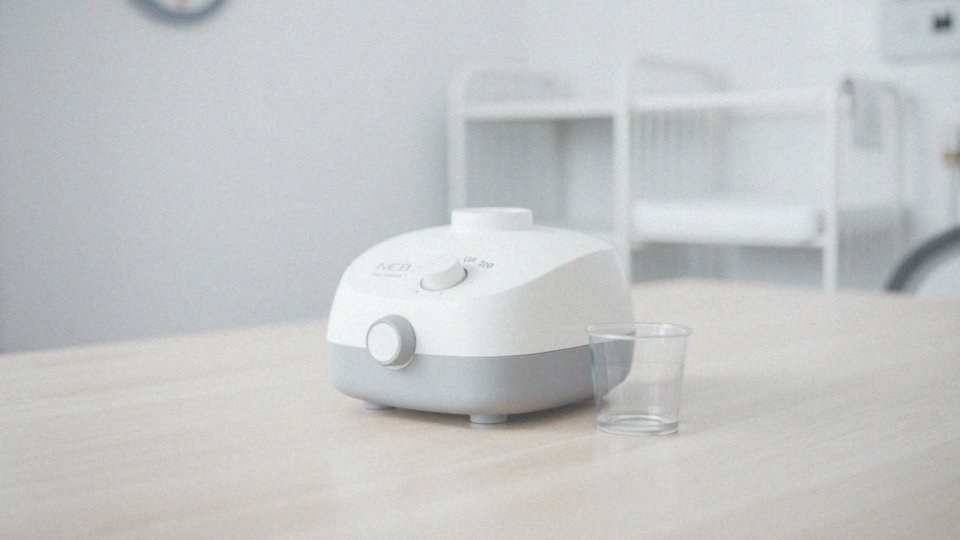 Jak działa regulacja przepływu w nebulizatorze NEB 210?