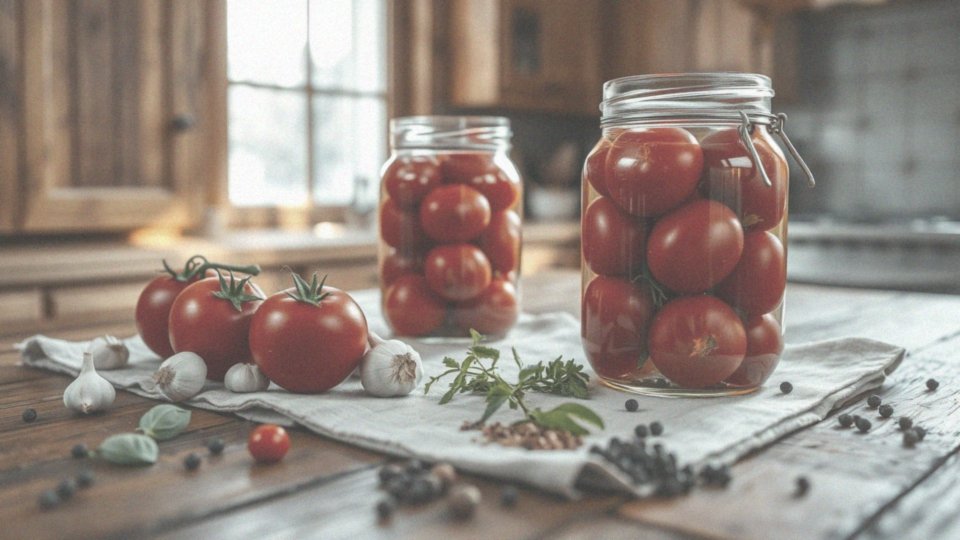 Jakie przyprawy można dodać do pomidorów w słoikach?