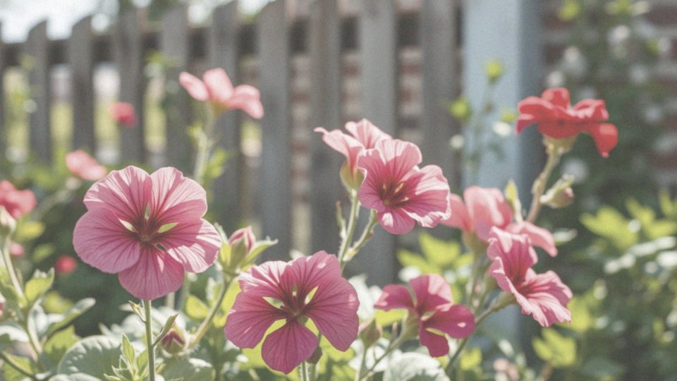 Kiedy geranium kwitnie?