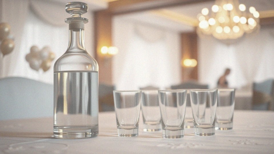 Dlaczego wódka jest najpopularniejszym alkoholem na wesele?