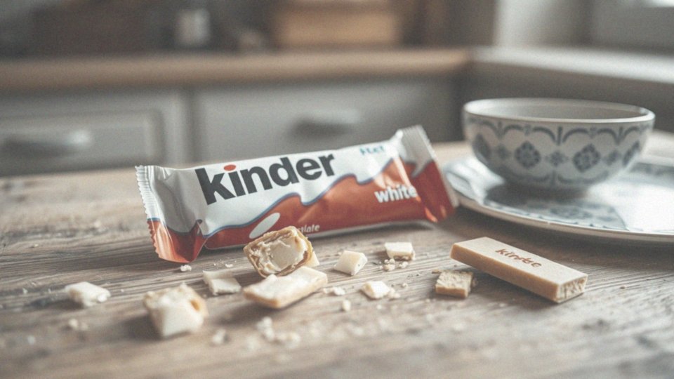 Na jakie składniki odżywcze składa się Kinder Bueno White?