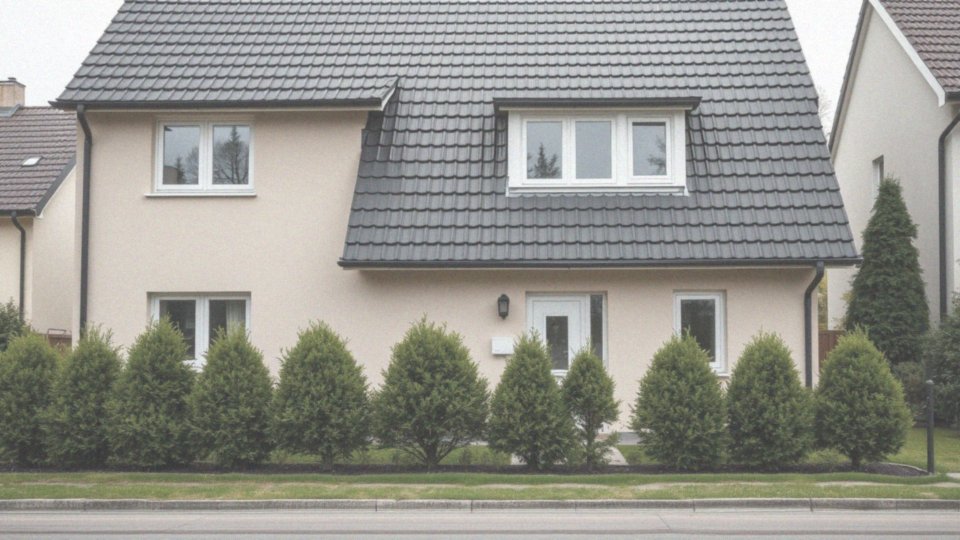 Jakie kolory elewacji najlepiej pasują do grafitowego dachu?