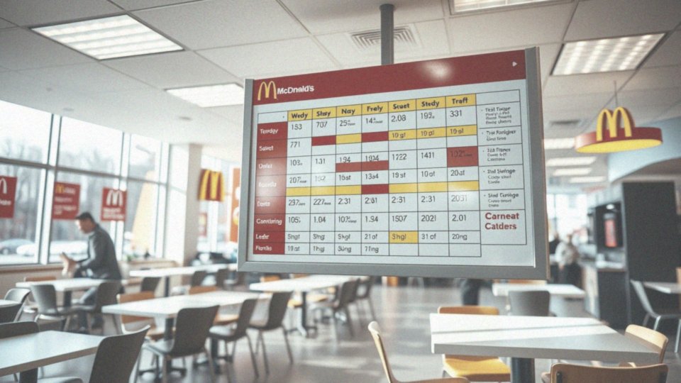 Jakie elastyczne grafiki oferuje McDonald’s dla młodocianych pracowników?
