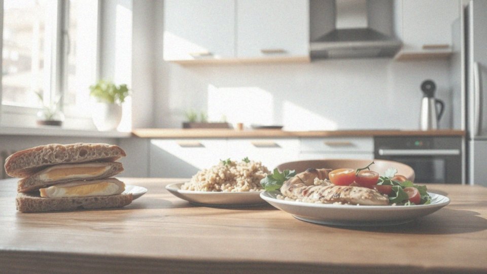 Jakie są przykłady zdrowych posiłków w jadłospisie?