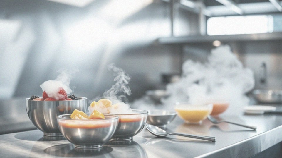 Jakie są zalety korzystania z suchego lodu w gastronomii?