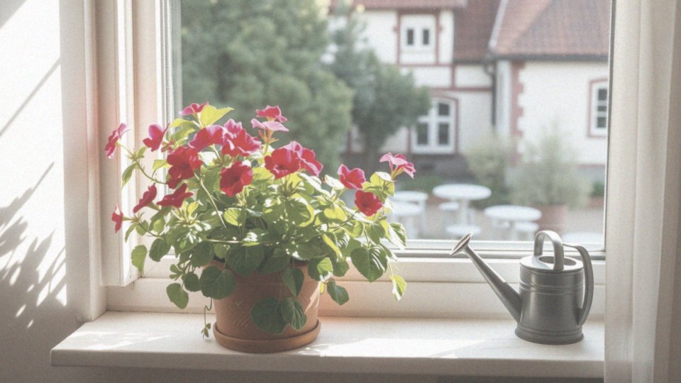 Jakie są wymagania pielęgnacyjne dla geranium?