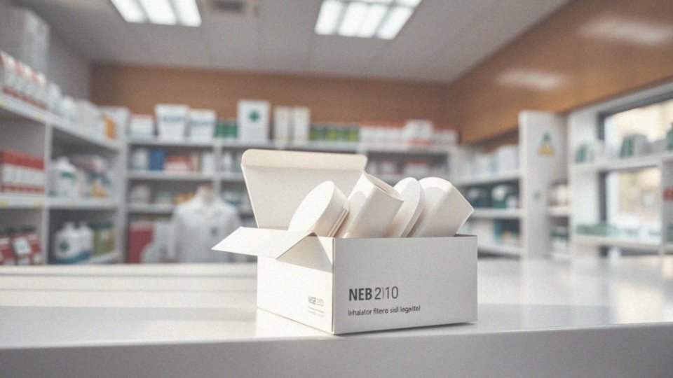 Jakie filtry do inhalatora NEB 210 są dostępne?