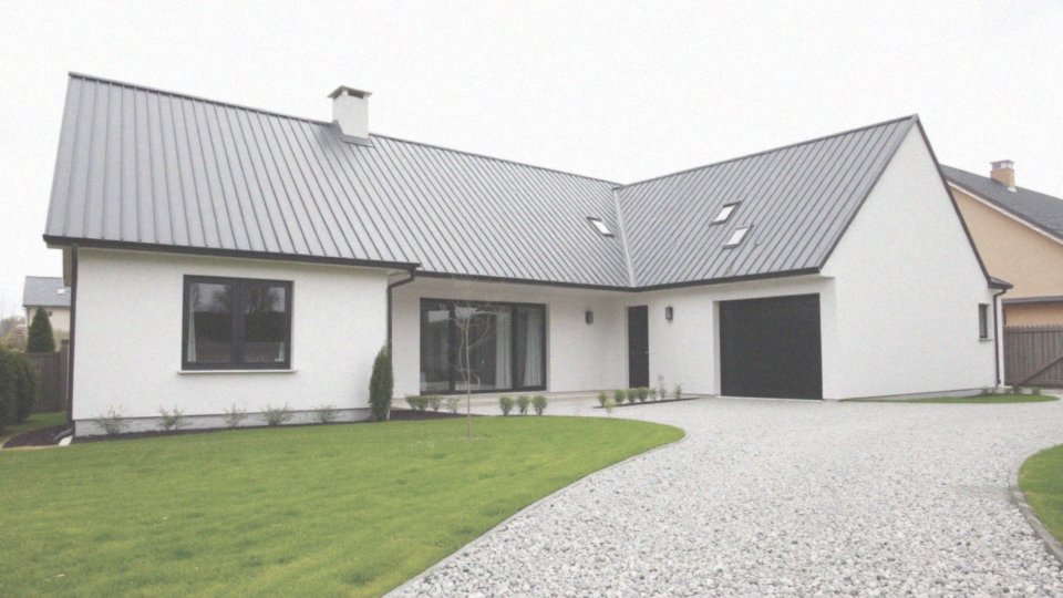 Co należy wiedzieć o minimalistycznych elewacjach do czarnego dachu?