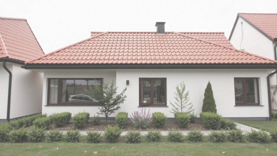 Dlaczego biała elewacja jest rekomendowana dla wiśniowego dachu?