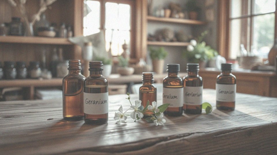 Jakie zastosowanie ma olejek eteryczny z geranium?