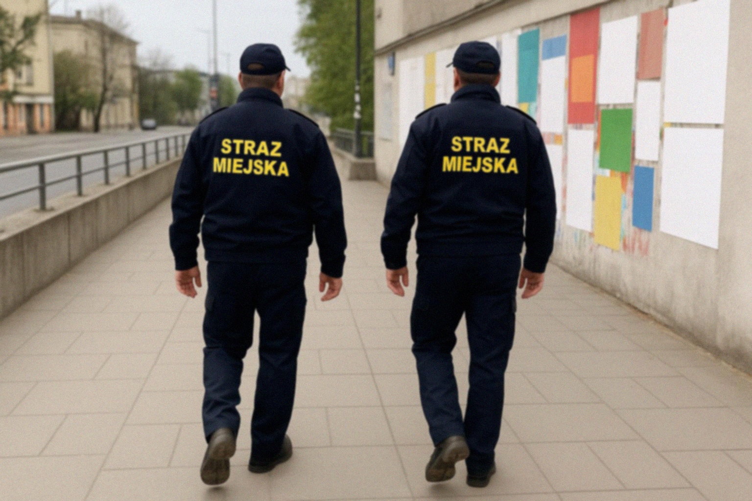 Ujęcie sprawcy kradzieży alkoholu przez straż miejską w Częstochowie